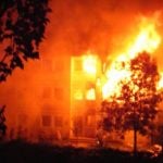 Nine injured in fire at home for asylum seekers