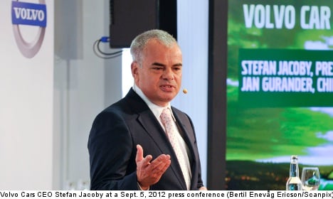 Stroke sidelines Volvo Cars CEO Jacoby