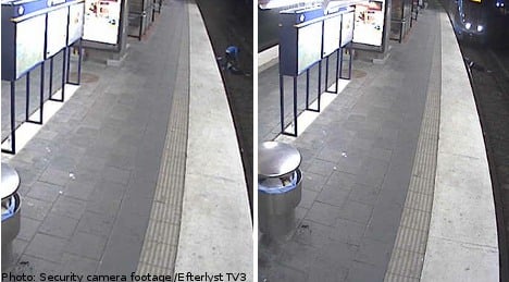 Man hit by train after robber leaves him to die