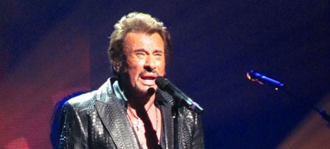 Johnny Hallyday hits New York after 50 years away
