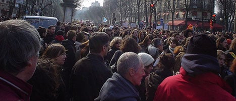 Thousands of French march against EU austerity