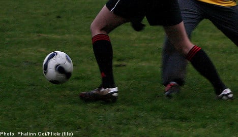 Swedish teen footballer charged after pitch attack
