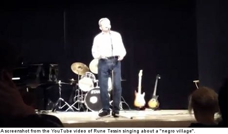 Green politician in 'negro village' song outrage