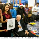 Nobel Laureate visits inspire Rinkeby teenagers’ dreams