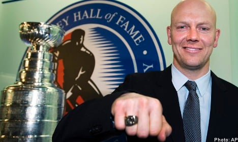 Mats Sundin inducted into Hockey Hall of Fame