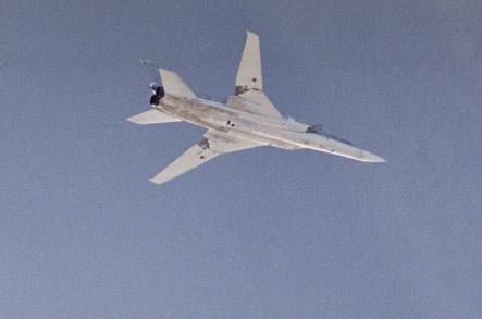 Tupolev Tu-22 <br>The Tupolev Tu-22 was the first supersonic bomber to enter production in the USSR. Later in their service life, Tu-22s were used as launch platforms and as reconnaissance aircraft. Tu-22s were sold to other countries, including Libya and Iraq. Photo: Swedish Armed Forces