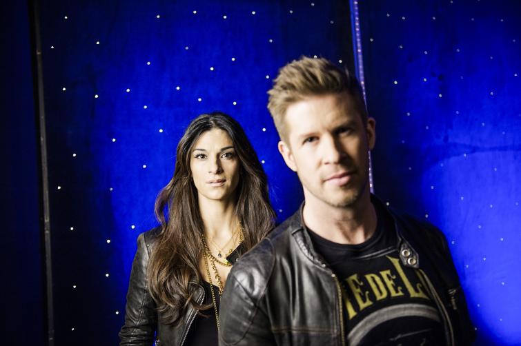Michael Feiner and Caisa, Karlskrona<br>DJ Michael and singer Caisa have worked together in different ways for over 11 yearsPhoto: Marc Femenia