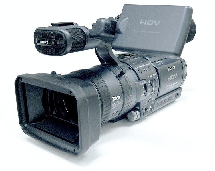 1989: the videocameraPhoto: Photo: SJR/Wikipedia (File)