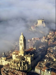 Segovia Cathedral and PalacePhoto: Spain Travel North and South