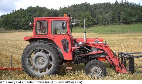 Student forced to hitch ride home with tractor