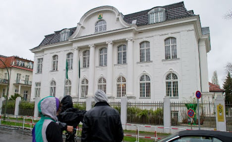 Seven injured in fight at Libyan embassy