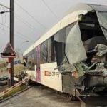 Truck on tracks derails Thurgau regional train