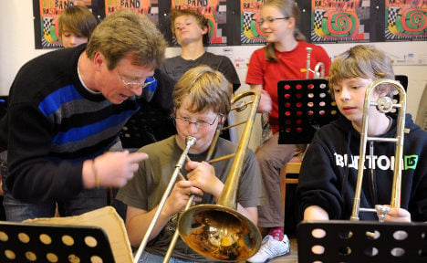 Germans stop learning to play music