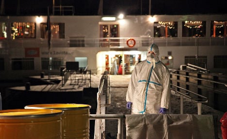Rhine river cruiser in quarantine as virus rages