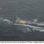 British ship in distress near Gotland