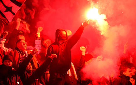 Dresden kicked out of German Cup after rioting