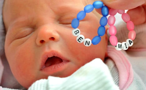 ‘Mia’ and ‘Ben’ top baby names in 2012