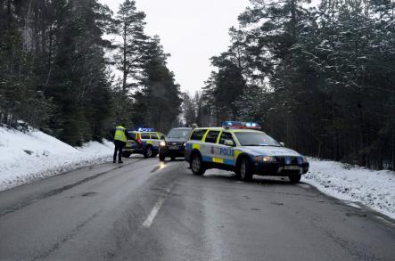 Police gave chase and followed the robbers to the woodsPhoto: Bertil Enevåg Ericson/Scanpix(File)