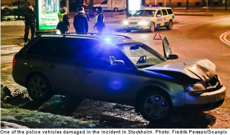 Stockholm cop run down by car thief