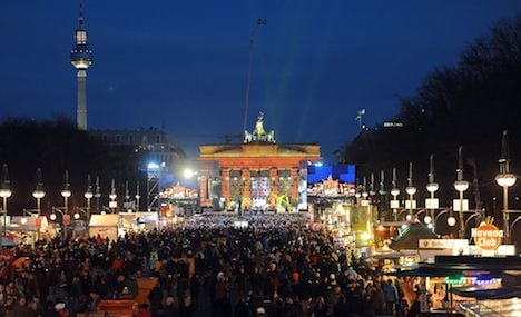 More than a million ring in New Year’s in Berlin