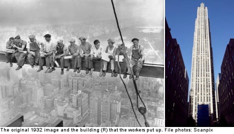 ‘My dad is in famous NY skyscraper pic’: Swede