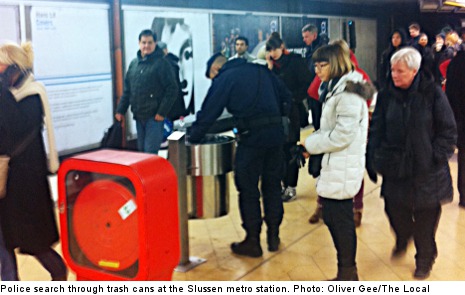 Robbery attempt shuts parts of Stockholm metro