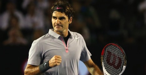 Federer heads to Melbourne semi-finals