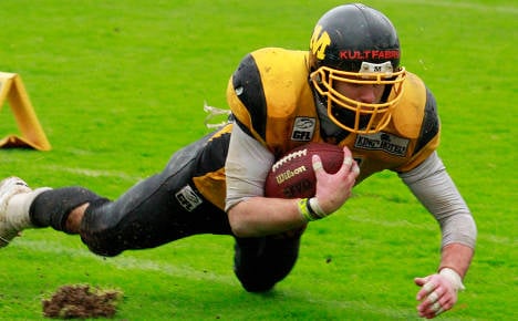American football touches down in Germany