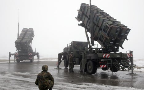 Germany deploys Patriot missiles to Turkey