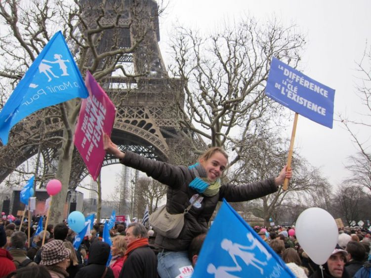In Pictures: France’s anti-gay marriage protests