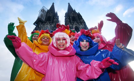 Chilly Karneval kicks off in the Rhineland