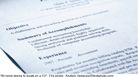 Quick tips for writing the perfect Swedish CV