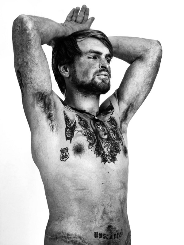 Adams has also photographed British servicemen wounded in Afghanistan and Iraq. Photo: Bryan Adams
