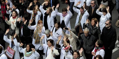 Spanish doctors: ‘Your health is being sold’