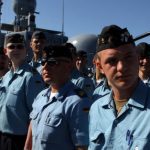 German sailors in suspected racist mutiny