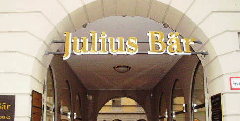 Bank Julius Bär reports higher earnings