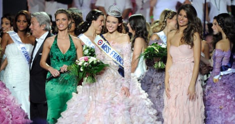 French beauty queens in struggle for jobs