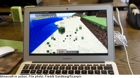 UK teacher challenges Swedes to Minecraft