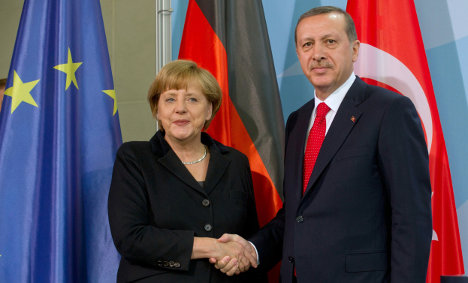 Sceptical Merkel wants Turkey-EU talks