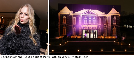 Paris debutante H&M sticks to clean design