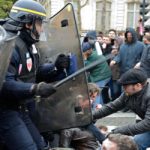 Blame game follows the battle of Champs-Elysées