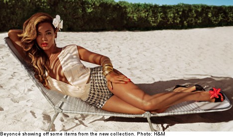 Beyoncé strips down for H&M swimwear launch