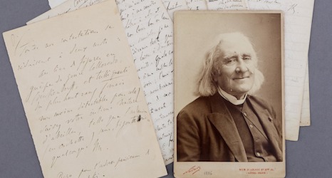Liszt letters fetch record prices at Geneva auction