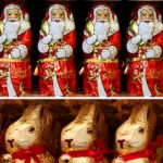 Easter Bunny smashes chocolate Santa record