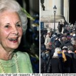 Sweden set for Princess Lilian farewell
