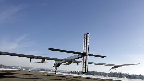 Swiss solar-power plane set for trans-US flight