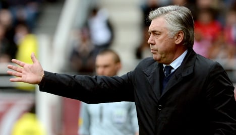 Ancelotti denies move talks with Real Madrid