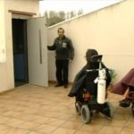 Elevator row traps disabled sisters at home