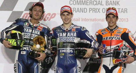 Moto GP hat-trick seals Spanish reign