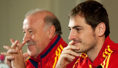Del Bosque: Casillas' Spain squad spot is safe